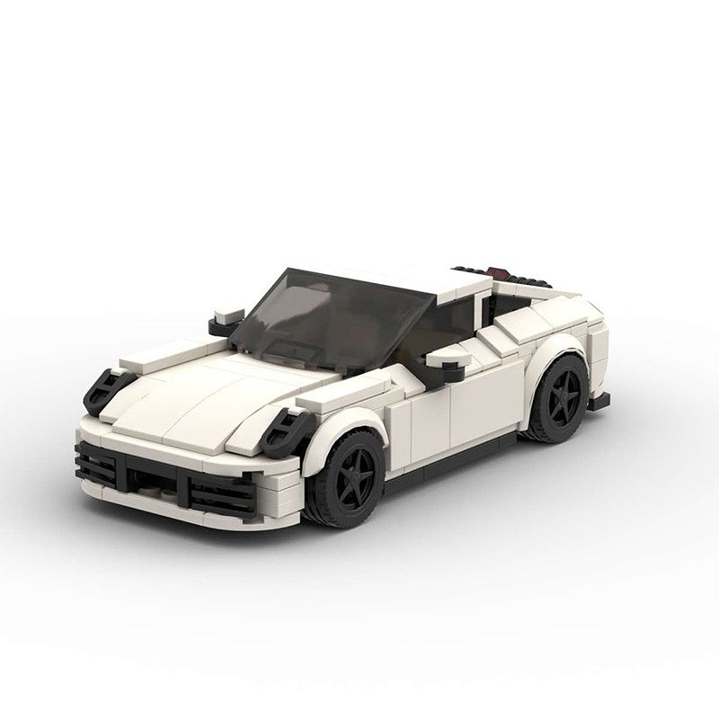 8-Stud 911-Style Turbo Sports Car Building Kit | LEGO-Compatible MOC - 5
