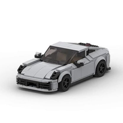 8-Stud 911-Style Turbo Sports Car MOC Building Kit - 3