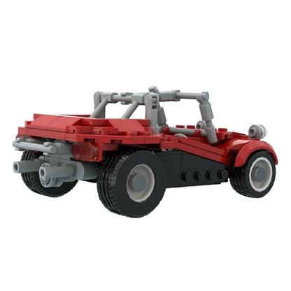 8-Wide Classic Beach Buggy MOC Building Kit - 2