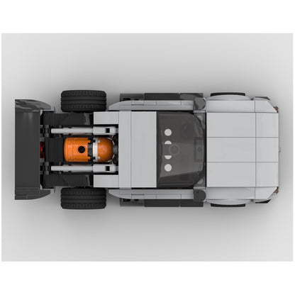 8-Wide Hydrogen-Hybrid Time Attack Race Car MOC Building Kit - 4