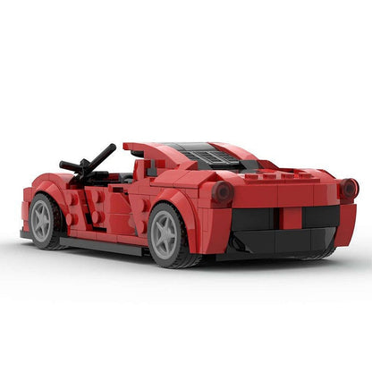 8-Wide Italian Hybrid Hypercar MOC Building Kit | Supercar Model - 3