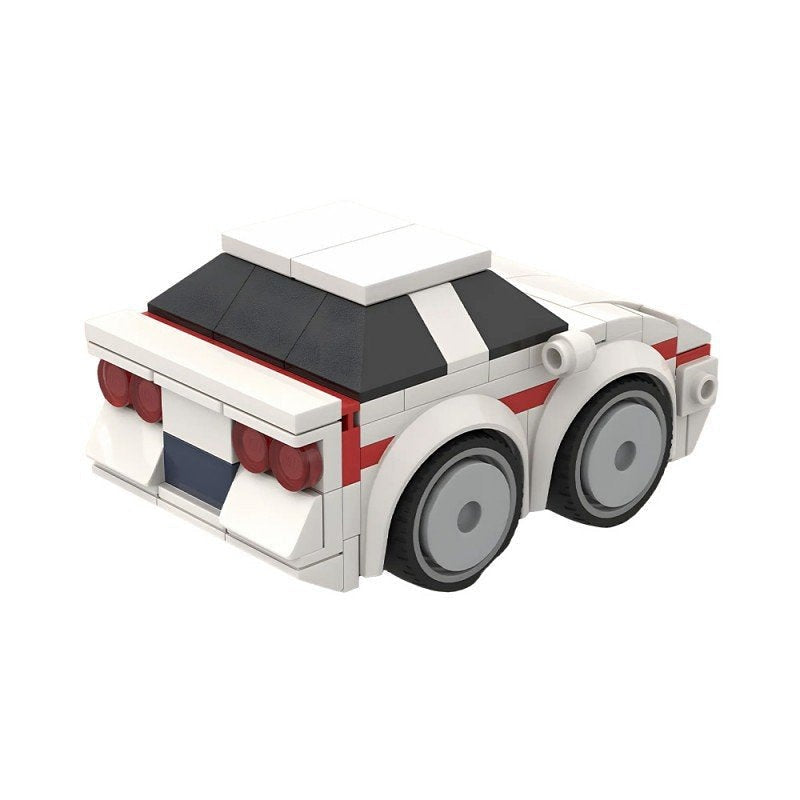 80s Action Team Van & Character MOC Building Kit | Retro Vehicle Model - 5
