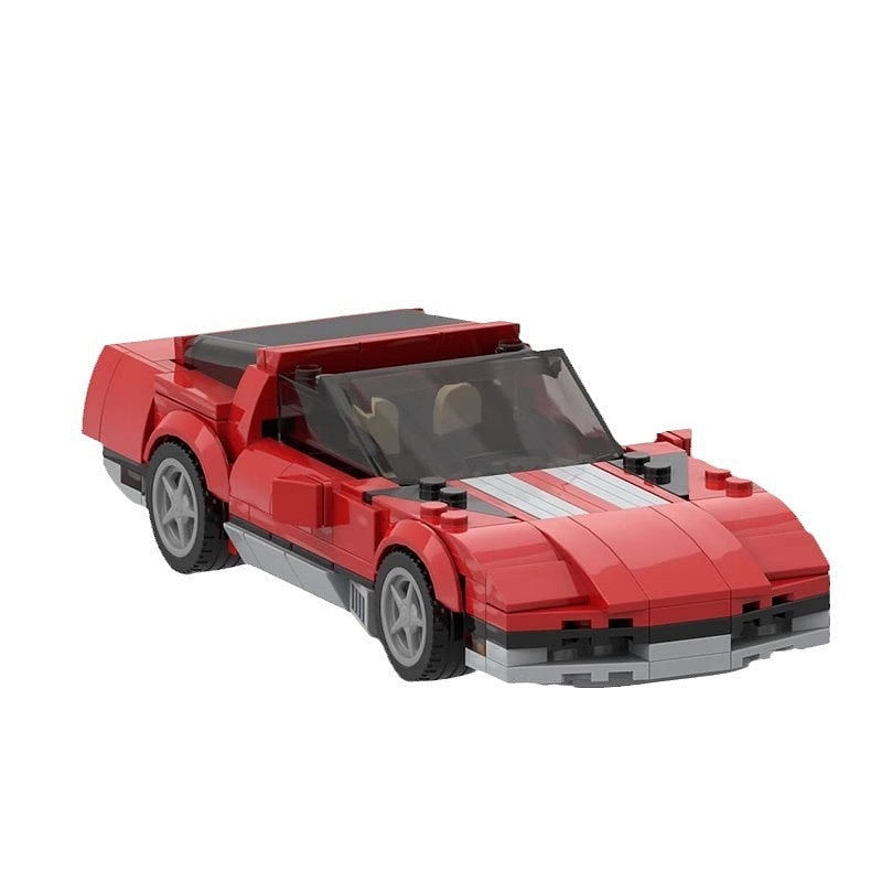 80s C4 American Sports Coupe MOC Building Kit - 5