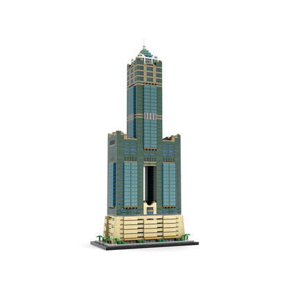 85 Sky Tower Kaohsiung 1:800 MOC Skyscraper Building Kit - 1