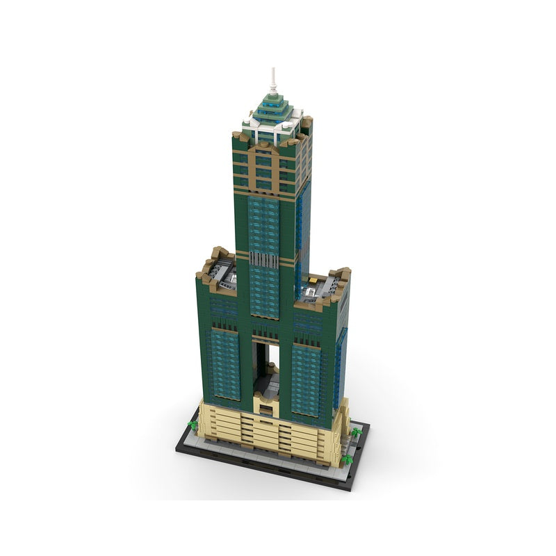 85 Sky Tower Kaohsiung 1:800 MOC Skyscraper Building Kit - 3