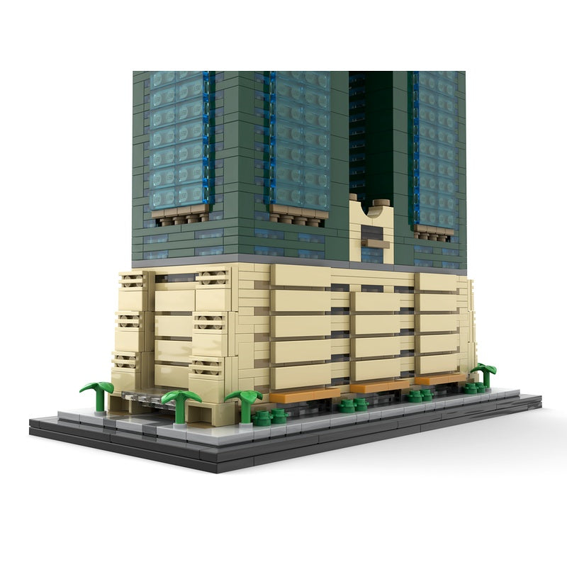 85 Sky Tower Kaohsiung 1:800 MOC Skyscraper Building Kit - 4