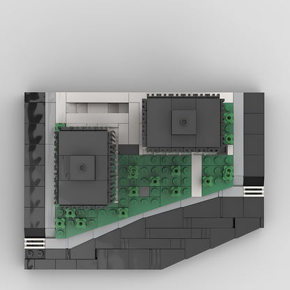 860-880 Lake Shore Drive Apartments 1:650 MOC Building Kit - 2