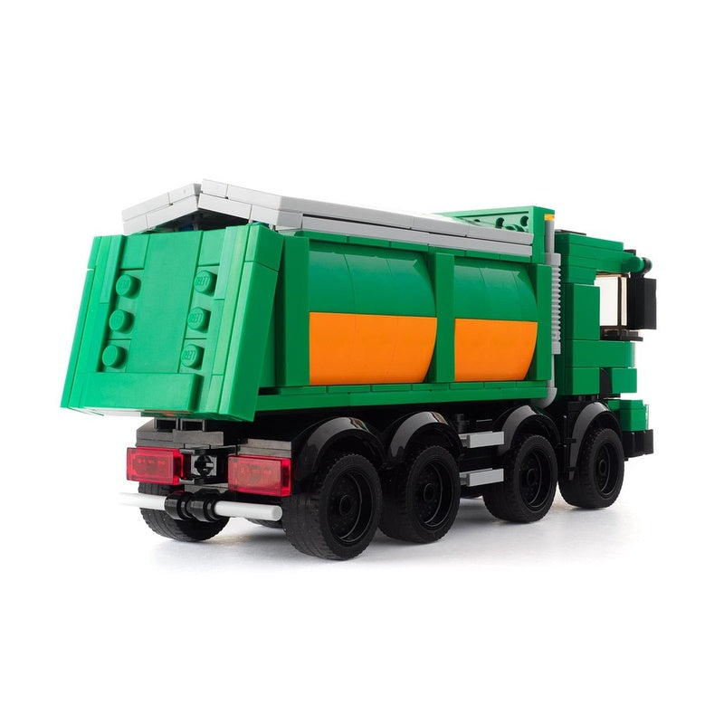 8x4 Asphalt Tipper Truck MOC Building Kit - 3