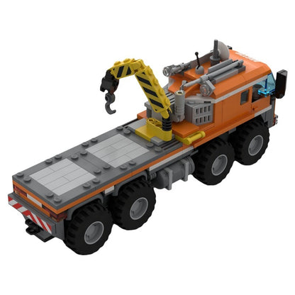 8x8 Arctic Cargo Expedition Truck MOC Building Kit - 3