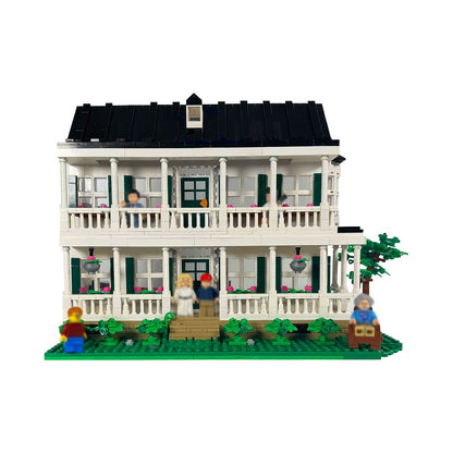 90s Classic Film Southern Family Home Building Kit | Compatible MOC - 5