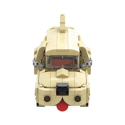 90s Comedy Shaggy Sheepdog Van Building Kit | LEGO-Compatible MOC - 4
