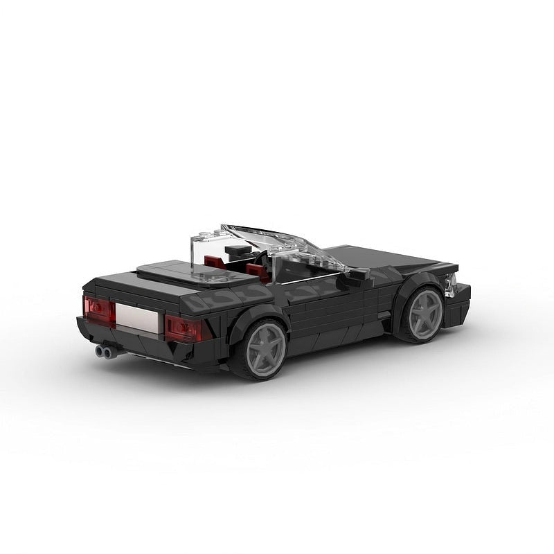 90s German Roadster R129 V12 Sports Car MOC Building Kit - 4