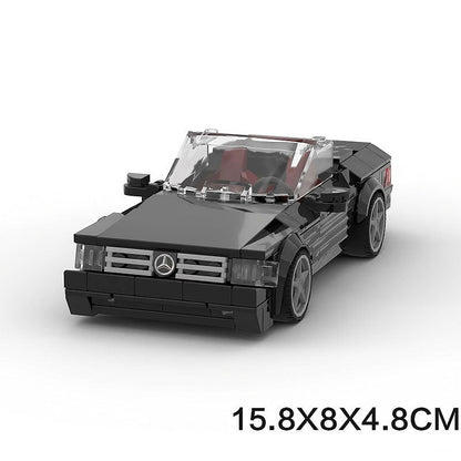 90s German Roadster R129 V12 Sports Car MOC Building Kit - 6