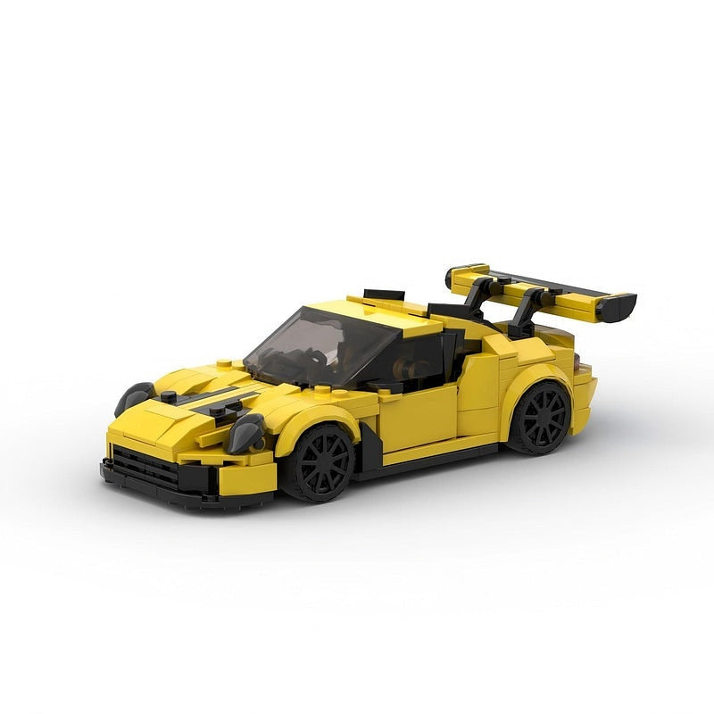 911 Race Coupe MOC Building Kit | Track Sports Car Vehicle Model - 1
