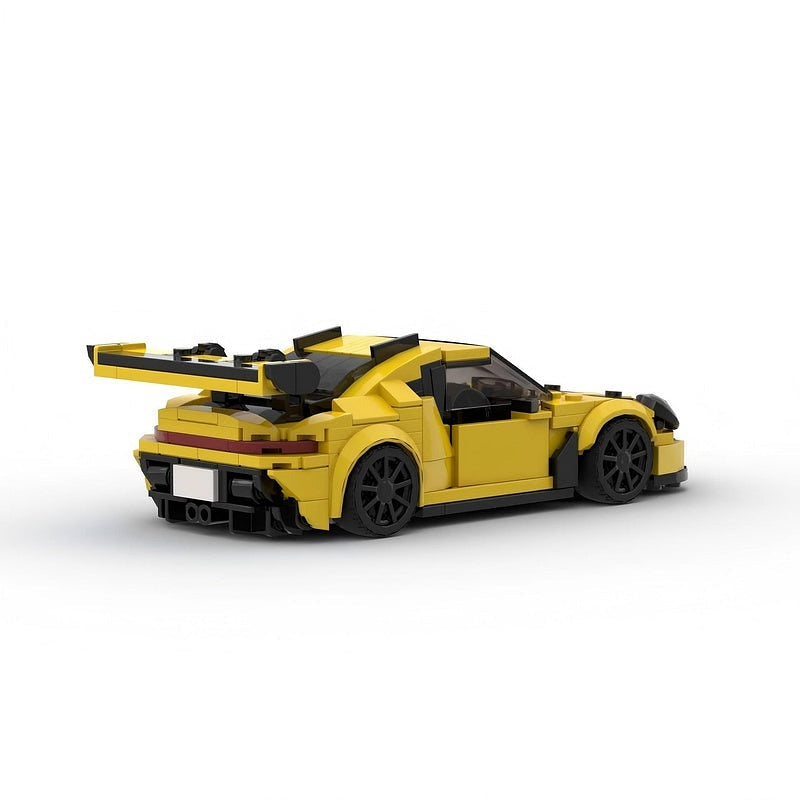 911 Race Coupe MOC Building Kit | Track Sports Car Vehicle Model - 4