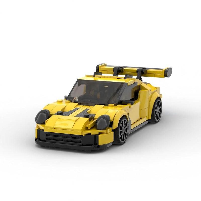 911 Race Coupe Track Sports Car Building Kit | LEGO-Compatible MOC - 2