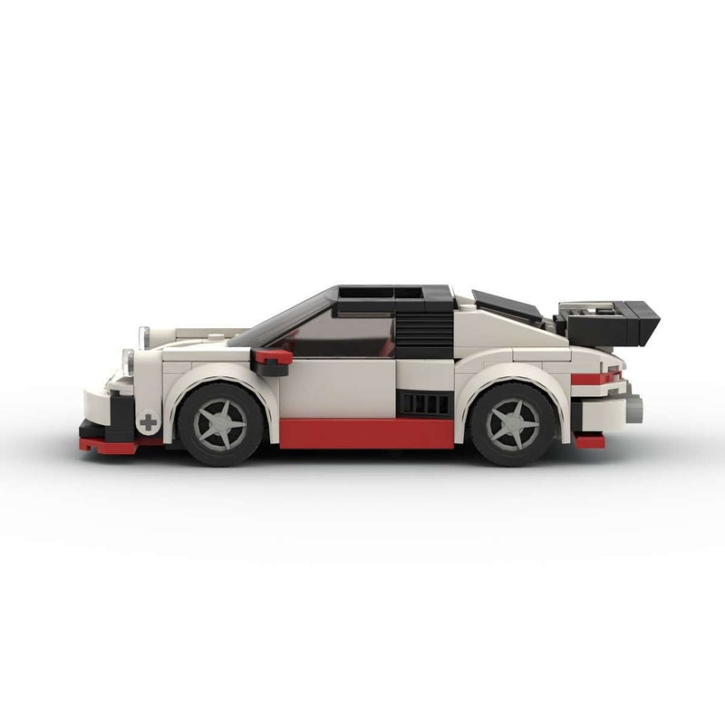 930 Targa 911 Turbo Retro Sports Car Building Kit | LEGO-Compatible MOC - 2