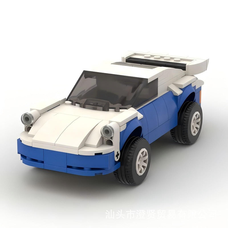953 Dakar Rally 4x4 Off-Road Sports Car Building Kit | LEGO-Compatible MOC - 5