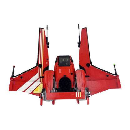 984 Tempest NDX Bounty Hunter Starfighter Building Kit | LEGO-Compatible MOC - 6