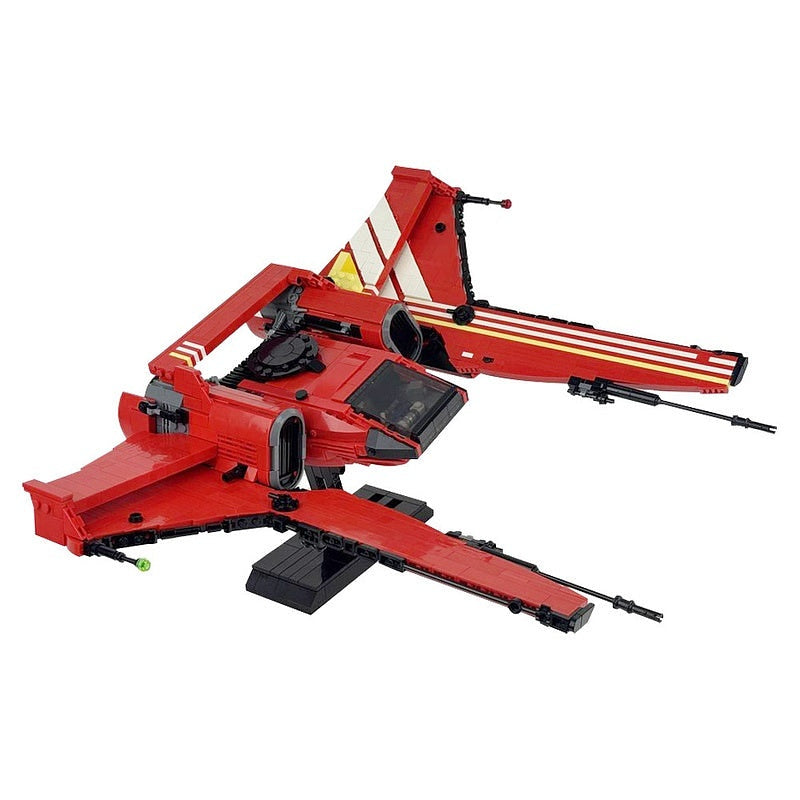 984 Tempest NDX Starfighter MOC Spacecraft Building Kit - 1