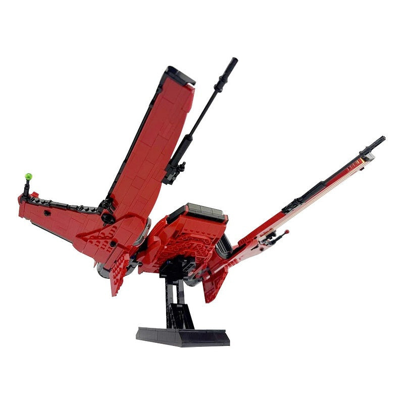 984 Tempest NDX Starfighter MOC Spacecraft Building Kit - 5