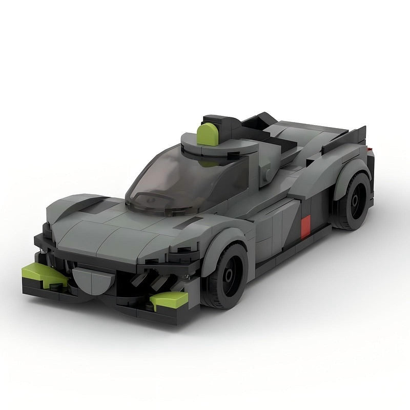 9X8 Hypercar Prototype MOC Building Kit | Endurance Racing Vehicle Model - 9