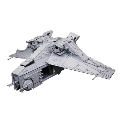 Futuristic Orbital Assault Gunship Building Kit | LEGO-Compatible MOC 1