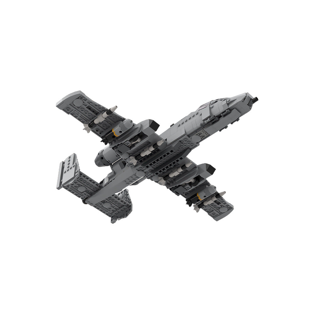 A-10 Thunderbolt II Aircraft Building Kit | LEGO-Compatible MOC - 3