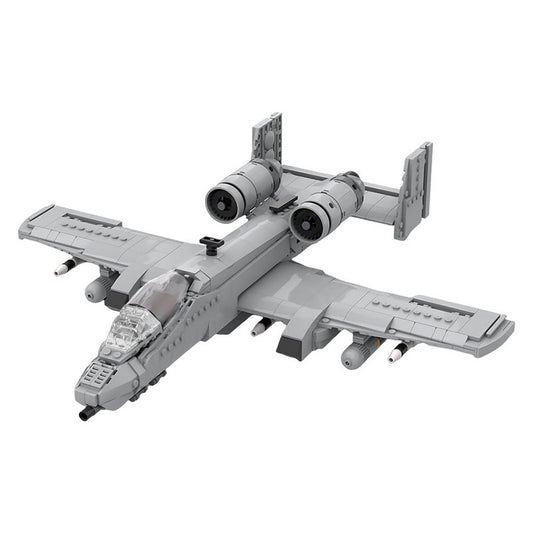 A-10 Thunderbolt II MOC Aircraft Building Kit | Military Aviation Model - 1