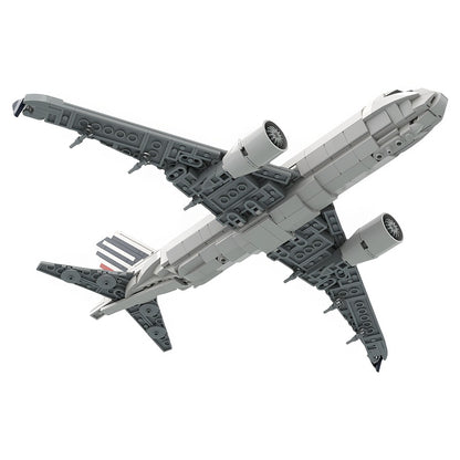 A318-100 Regional Jet MOC Building Kit | Commercial Aircraft Model - 2