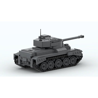 A34 Comet British Cruiser Tank MOC Building Kit - 3