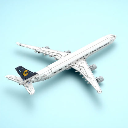 A340-600 Widebody Aircraft MOC Building Kit | Long Passenger Plane Model - 2