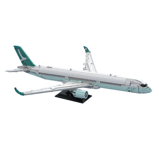 A350-1000 Widebody Aircraft MOC Building Kit | Commercial Jet Model - 1