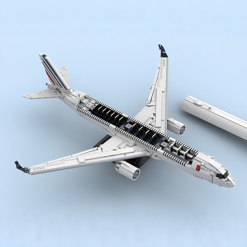 A350-900 Passenger Aircraft MOC Building Kit | Aviation Model - 3