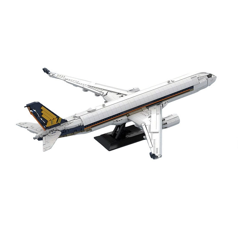 A350-900 Passenger Aircraft MOC Building Kit | Aviation Model - 1