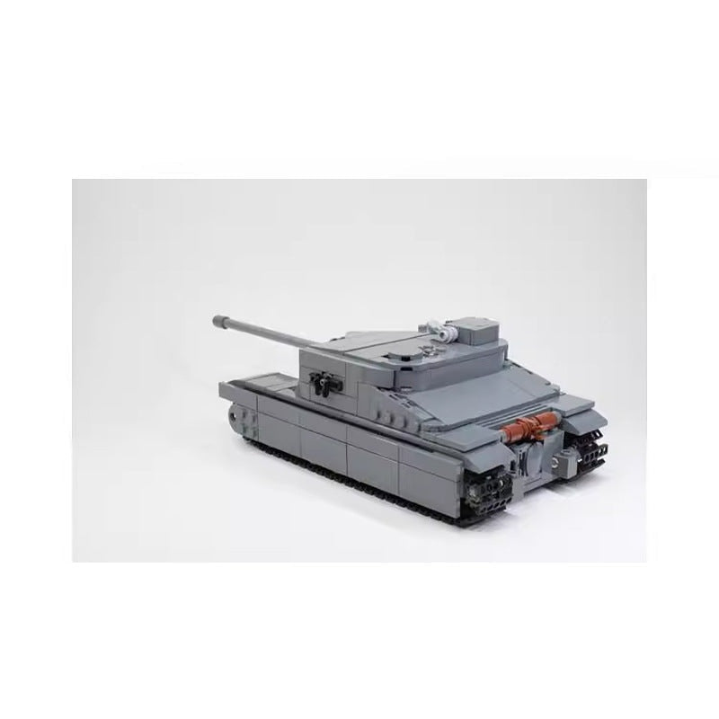 A39 Tortoise Heavy Assault Tank MOC Building Kit - British Military Model Set - 4