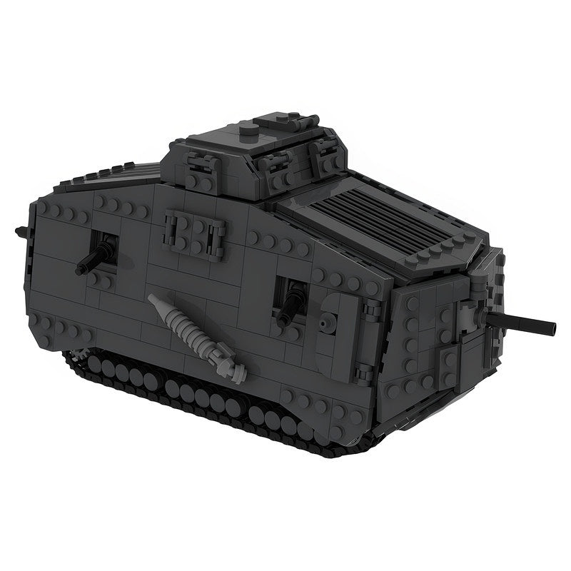 A7V WWI Heavy Tank MOC Building Kit - 2