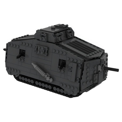 A7V WWI Heavy Tank MOC Building Kit - 2