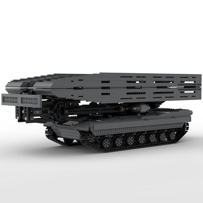 Abrams AVLB Bridge Layer Tank MOC Building Kit | Heavy Armor Model - 2