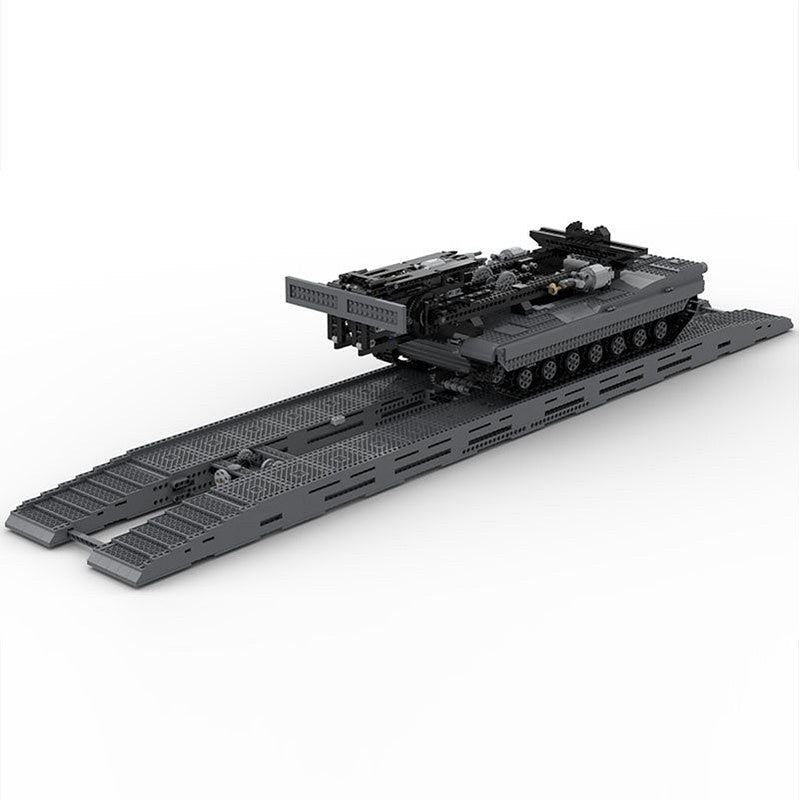 Abrams AVLB Bridge Layer Tank MOC Building Kit | Heavy Armor Model - 4