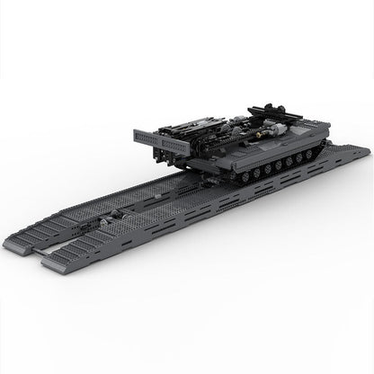 Abrams AVLB Bridge Layer Tank MOC Building Kit | Heavy Armor Model - 4