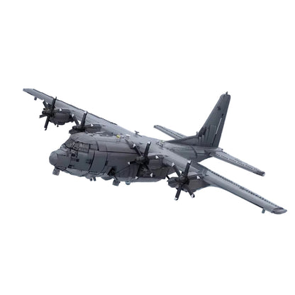 AC-130J Heavy Gunship MOC Building Kit | 1:35 Scale - 1