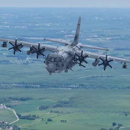 AC-130J Heavy Gunship MOC Building Kit | 1:35 Scale - 2
