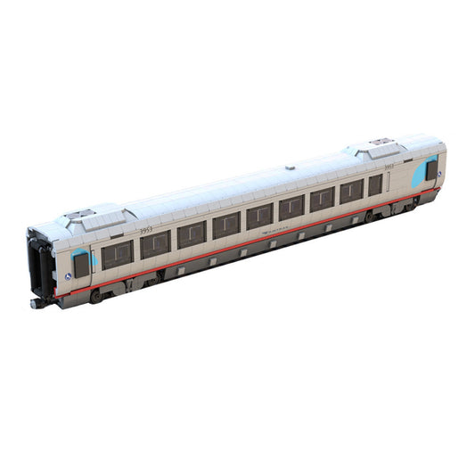 Acela Business Class Coach Building Kit | LEGO-Compatible MOC - 1