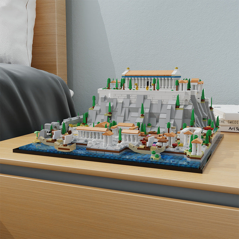 Acropolis of Athens Building Kit | LEGO-Compatible MOC - 4