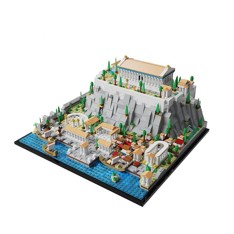 Acropolis of Athens MOC Ancient Architecture Building Kit - 1