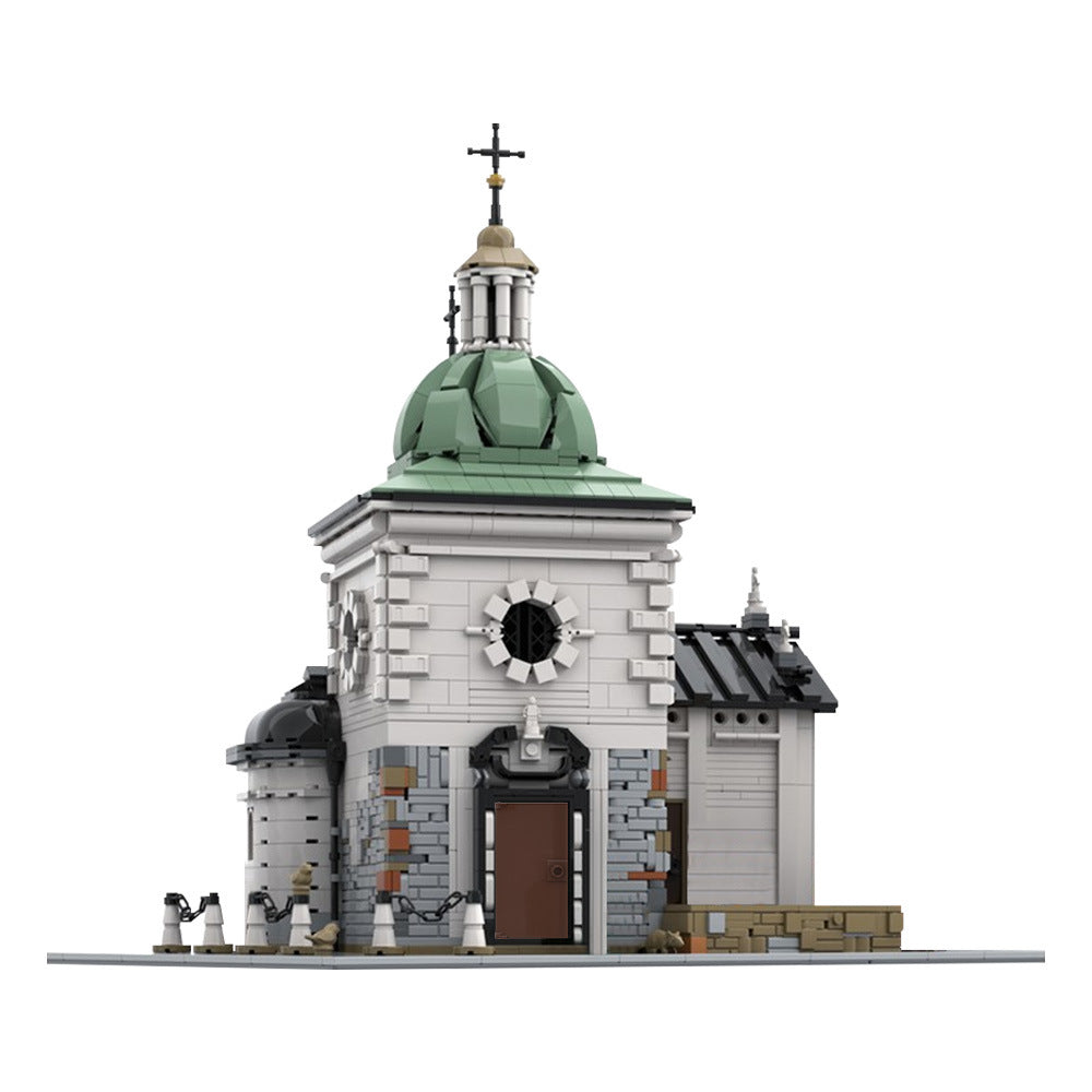 Adalbert's Church Building Kit | LEGO-Compatible MOC - 1