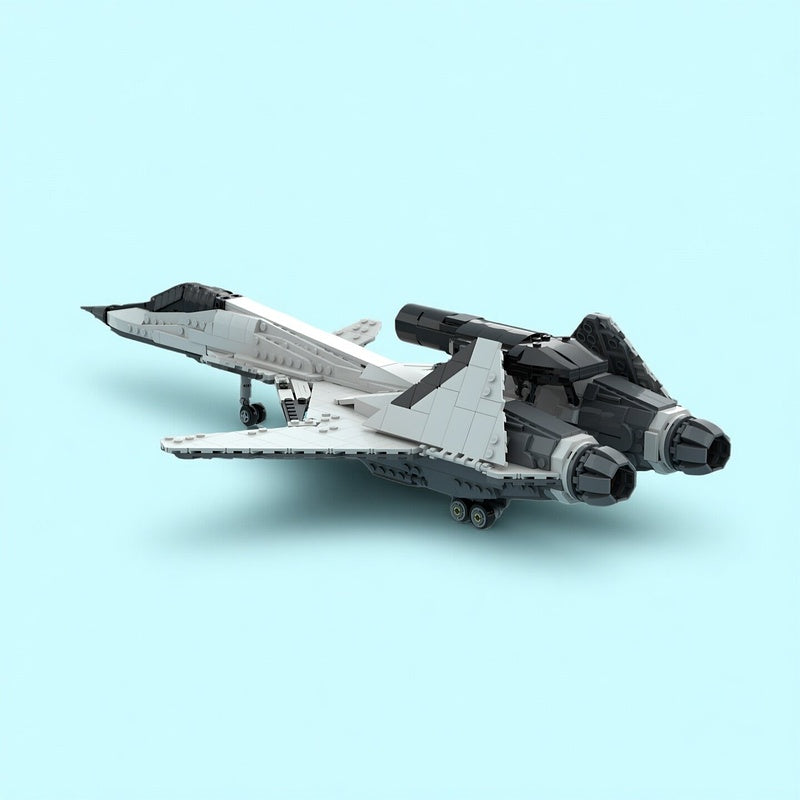 ADFX-01 Morgan Fighter Jet MOC Building Kit - 2