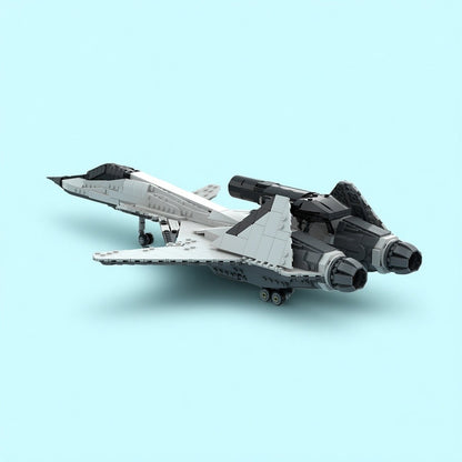 ADFX-01 Morgan Fighter Jet MOC Building Kit - 2