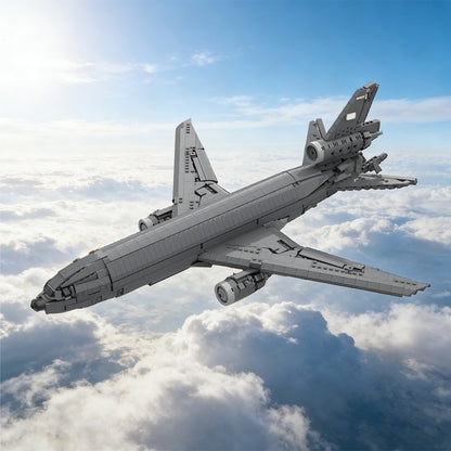 Aerial Refueling Tanker Aircraft MOC Building Kit | KC-10 Inspired Model - 5